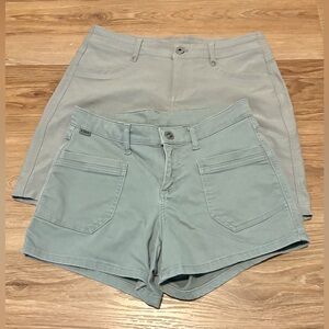 Kuhl Sz 4 Set of 2 Shorts Gray Outdoors Hiking